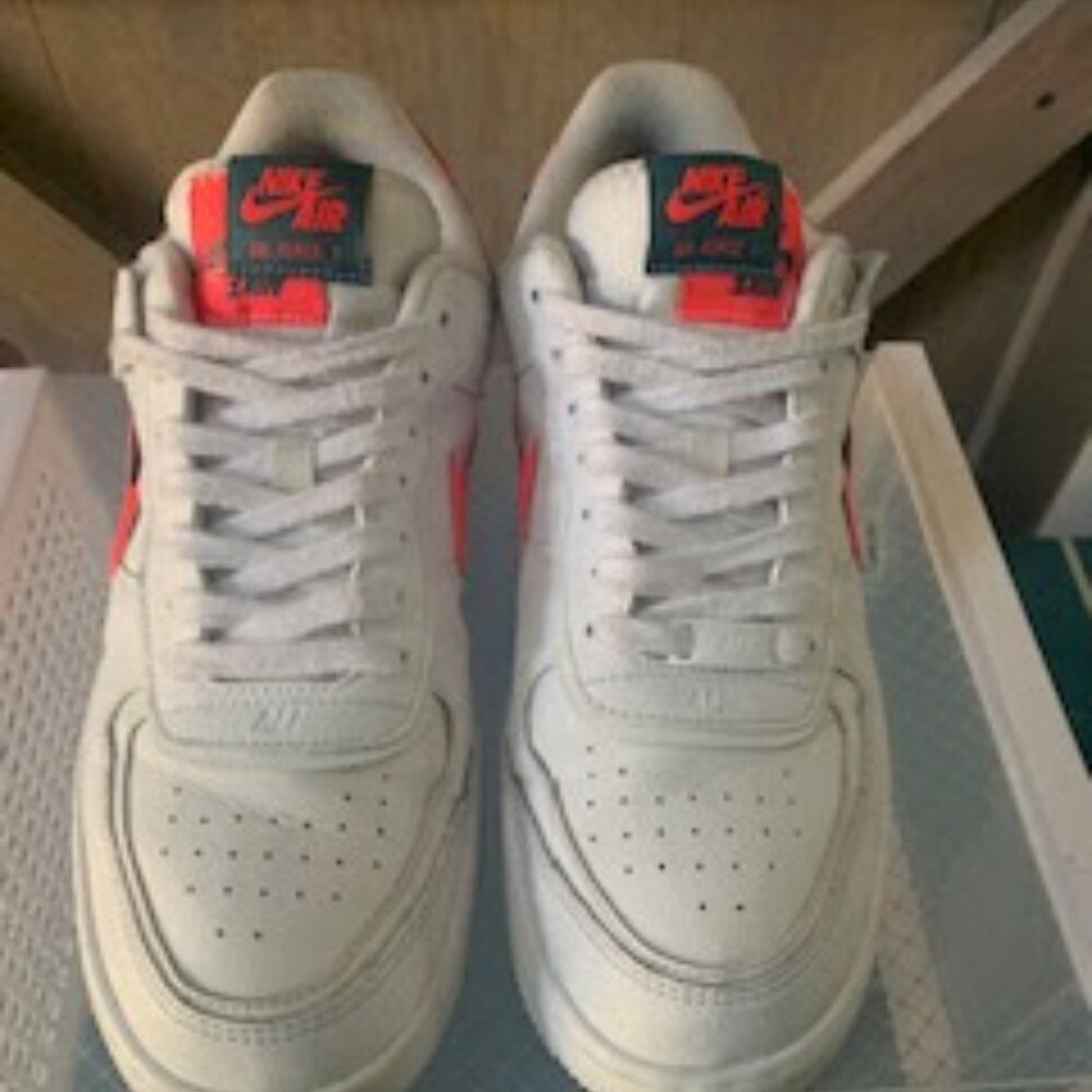 Air Force 1 Shadow Solar Red Womens Size 10